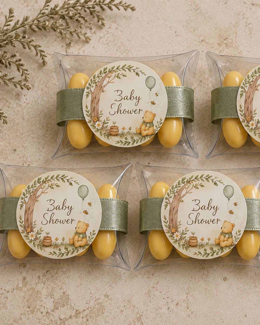 Almendras personalizadas para eventos – 5 piezas en caja elegante | Recuerdos para boda, bautizo y baby shower
