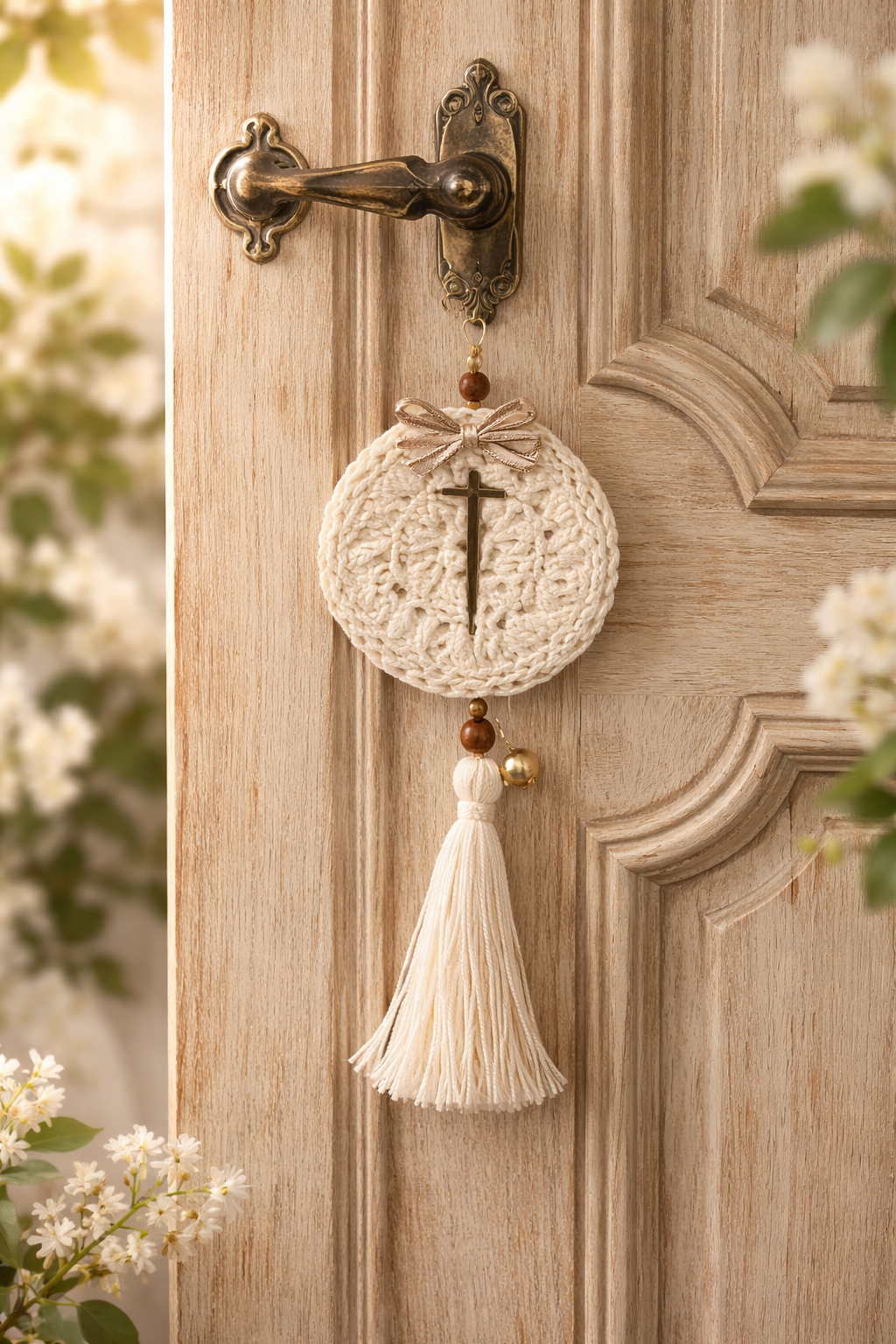 Bendición de Puerta con Cruz del Árbol de la Santa Cruz de Querétaro – Protección para el Hogar | DéjàVu