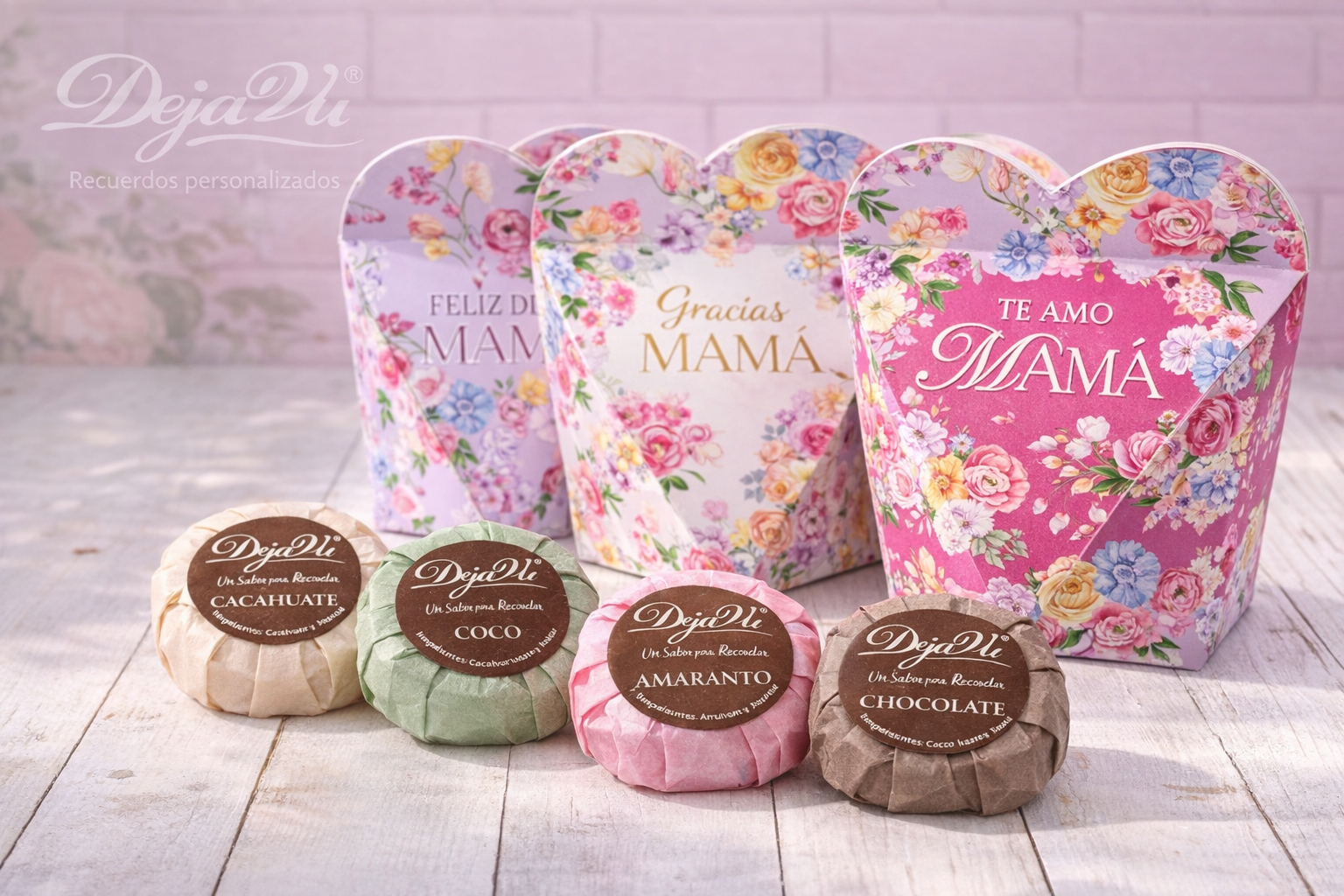 💖 Heart Box DéjàVu – Dulce detalle para Mamá
