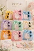 Bolsita personalizada con lentes y scrunchie – Kit recuerdo para XV años, cumpleaños y fiestas temáticas