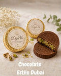 Chocolate estilo Dubai DéjàVu – Caja con 18 piezas rellenas premium para eventos y regalos