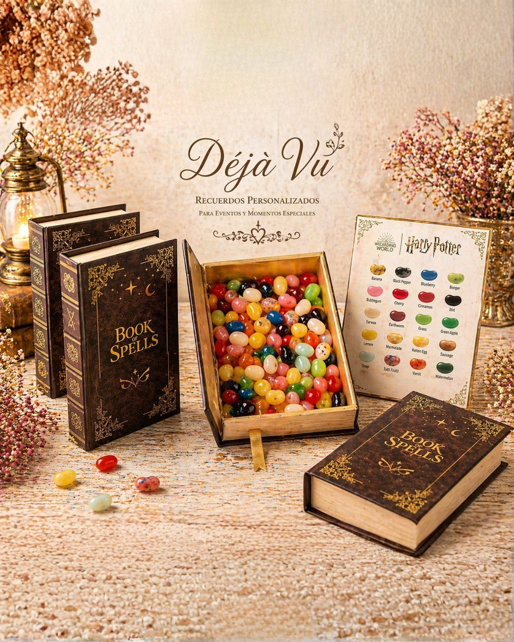 Colección Mágica Completa Harry Potter | Kit Interactivo Dulces y Recuerdos | DéjàVu