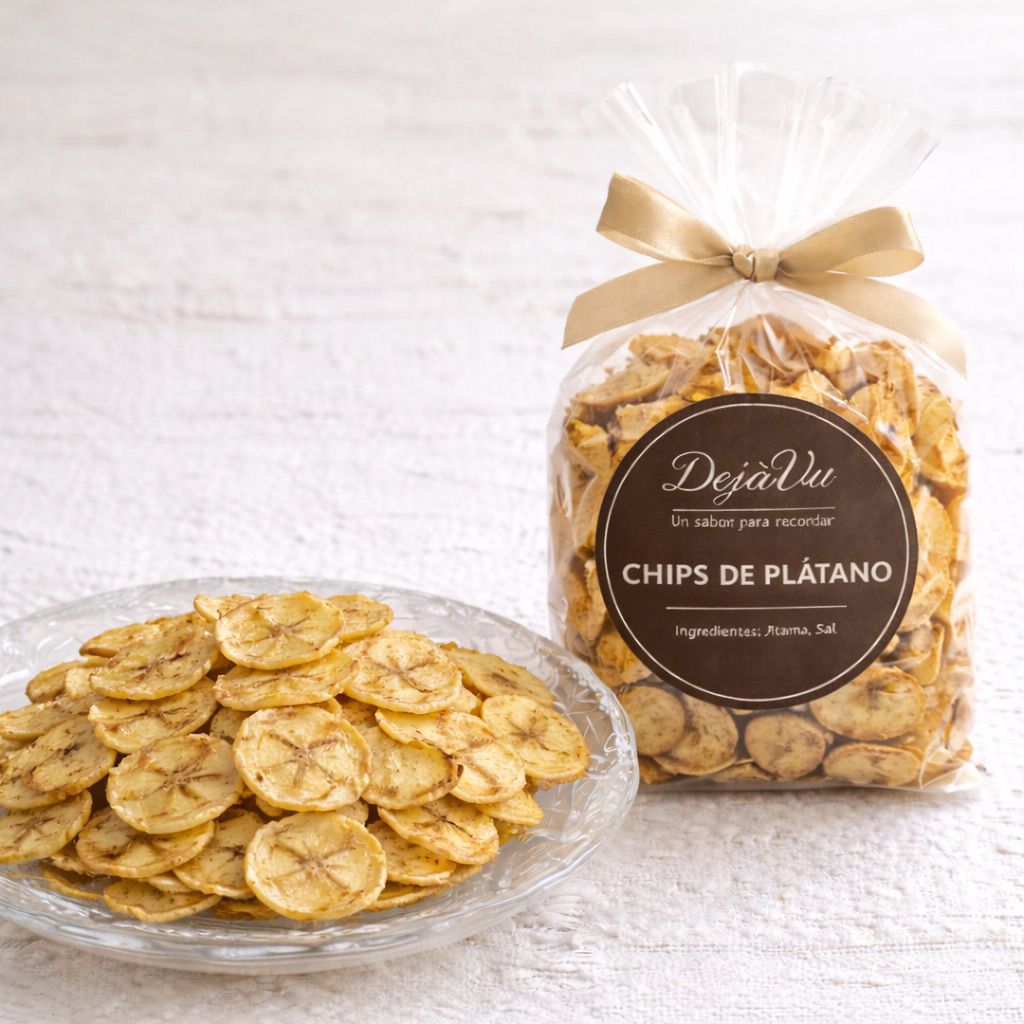 Chips Artesanales DéjàVu 50 g | Snacks Naturales Deshidratados | Camote, Betabel, Jícama, Taro, Pepino y Plátano
