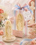Vela Virgen de Guadalupe Personalizada en Caja de Acetato | Recuerdo Religioso